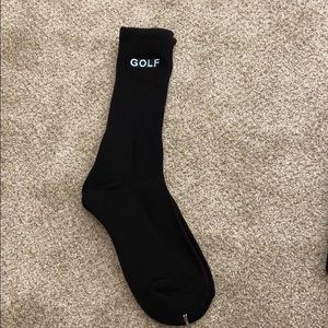 black golf wang socks